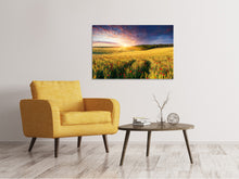 Load image into Gallery viewer, Canvas print A Flower Field At Sunrise