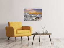Load image into Gallery viewer, Canvas print Sunset In The Mountains