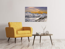 Load image into Gallery viewer, Canvas print Sunset In The Mountains