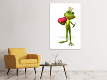 Load image into Gallery viewer, Canvas print Frog King