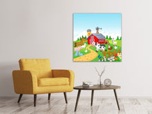 Load image into Gallery viewer, Canvas print Funny Farm