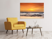 Load image into Gallery viewer, Canvas print Lake With Sunset