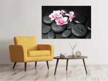 Load image into Gallery viewer, Canvas print Feng Shui Orchid Zen