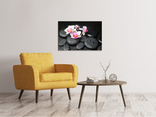 Load image into Gallery viewer, Canvas print Feng Shui Orchid Zen
