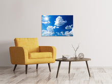 Load image into Gallery viewer, Canvas print Sky-Blue