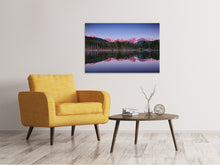 Load image into Gallery viewer, Canvas print Sprague Lake Rocky Mountains
