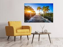Load image into Gallery viewer, Canvas print Beach Away