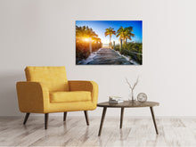 Load image into Gallery viewer, Canvas print Beach Away