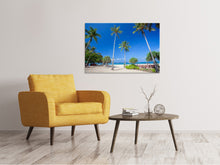 Load image into Gallery viewer, Canvas print Summer Sun Beach