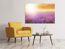 Load image into Gallery viewer, Canvas print Sunset In Lavender Field