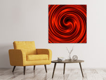Load image into Gallery viewer, Canvas print Abstract Red Whirl