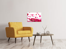 Load image into Gallery viewer, Canvas print Let It Rain Red Roses For Me