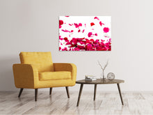 Load image into Gallery viewer, Canvas print Let It Rain Red Roses For Me