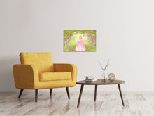 Load image into Gallery viewer, Canvas print Princess in the Wood