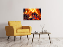 Load image into Gallery viewer, Canvas print Campfire