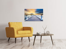 Load image into Gallery viewer, Canvas print The Bridge Into The Sea