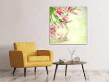 Load image into Gallery viewer, Canvas print Lilies On Water