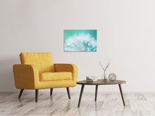 Load image into Gallery viewer, Canvas print Close Up Dandelion In Morning Dew