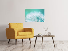 Load image into Gallery viewer, Canvas print Close Up Dandelion In Morning Dew