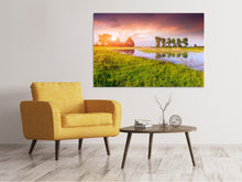 Load image into Gallery viewer, Canvas print Sunset On Lake