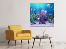 Load image into Gallery viewer, Canvas print Underwater Treasure Hunt