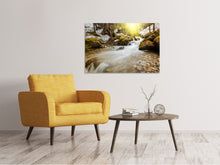 Load image into Gallery viewer, Canvas print Cascading Waterfall