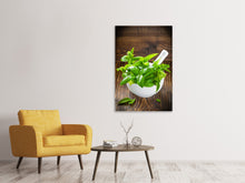 Load image into Gallery viewer, Canvas print Fresh Basil