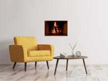 Load image into Gallery viewer, Canvas print Fire In The Chimney