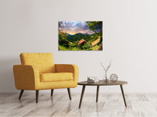 Load image into Gallery viewer, Canvas print Swiss Mountains In Summer
