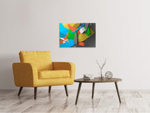 Load image into Gallery viewer, Canvas print 3D-Geometric Figures