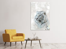 Load image into Gallery viewer, Canvas print Tiger Painting