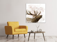 Load image into Gallery viewer, Canvas print Elk Painting