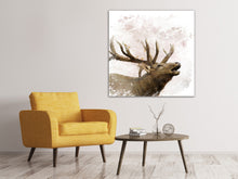 Load image into Gallery viewer, Canvas print Elk Painting