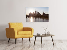 Load image into Gallery viewer, Canvas print Skyline Sunrise In Frankfurt