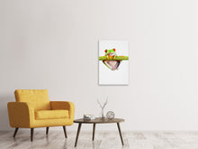 Load image into Gallery viewer, Canvas print Frog Acrobatics