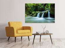 Load image into Gallery viewer, Canvas print Falling Water in the Wood