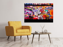 Load image into Gallery viewer, Canvas print Graffiti Wall Art