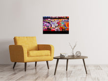 Load image into Gallery viewer, Canvas print Graffiti Wall Art