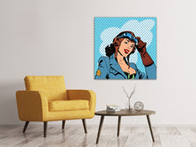 Load image into Gallery viewer, Canvas print Pop Art Pilot