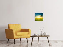 Load image into Gallery viewer, Canvas print Sunflowers In The Evening Sun