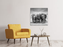 Load image into Gallery viewer, Canvas print The Elephants