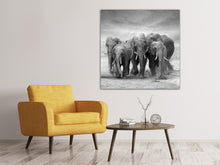 Load image into Gallery viewer, Canvas print The Elephants