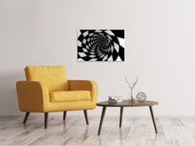 Load image into Gallery viewer, Canvas print Abstract Tunnel Black & White