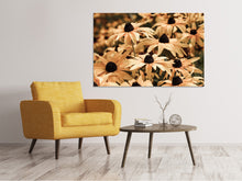 Load image into Gallery viewer, Canvas print Daisies In Sepia