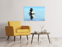 Load image into Gallery viewer, Canvas print Zen Stones