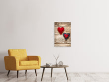 Load image into Gallery viewer, Canvas print Heart Romance