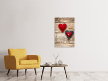 Load image into Gallery viewer, Canvas print Heart Romance
