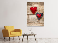 Load image into Gallery viewer, Canvas print Heart Romance