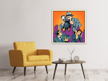 Load image into Gallery viewer, Canvas print Pop Art Paparazzi