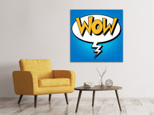 Load image into Gallery viewer, Canvas print Pop Art Speech Bubble